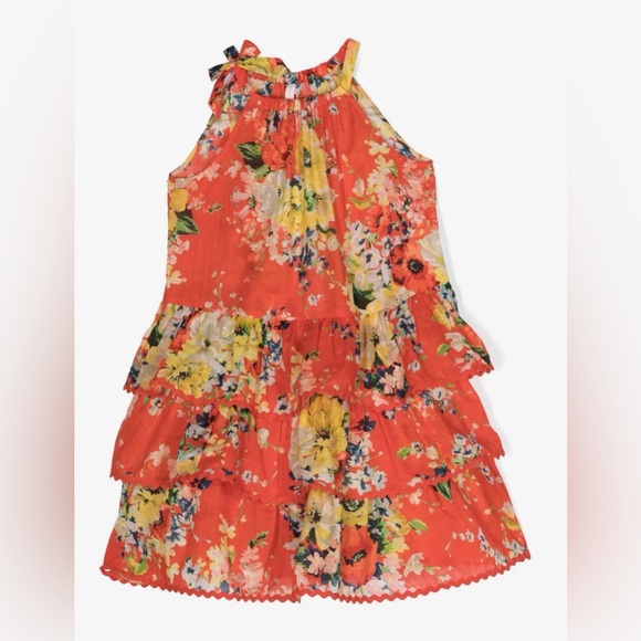 Zimmermann Other - Zimmermann kids red floral alright cotton dress